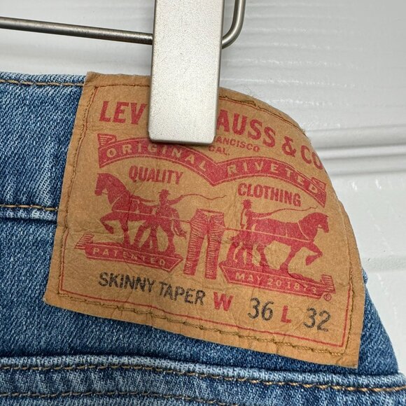 Mens Cutoff Jeans - Picture 2 of 2